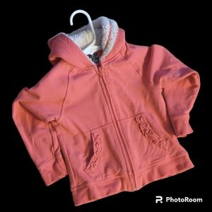 Kickee Pants Sherpa-Lined Zip-Up Hoodie, 2T